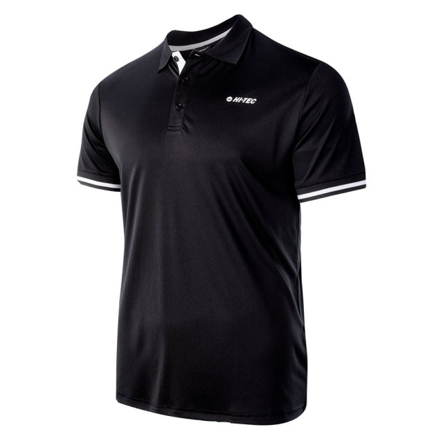 Hi-Tec Heren helsi poloshirt UTIG237_blackwhite large