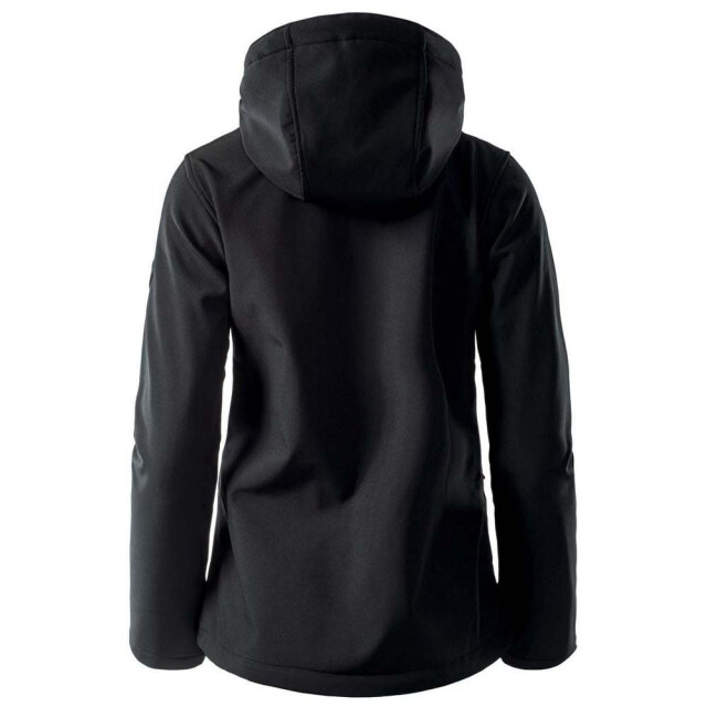 Elbrus Dames iver softshell waterdichte jas UTIG2375_blackspicyorangeasphalt large