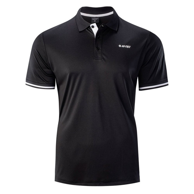 Hi-Tec Heren helsi poloshirt UTIG237_blackwhite large