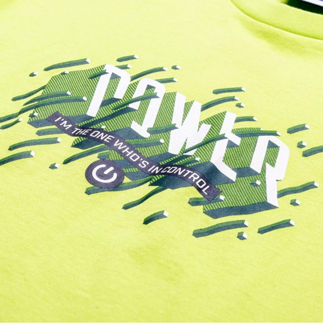 Bejo Jongens power t-shirt UTIG2285_limegreen large