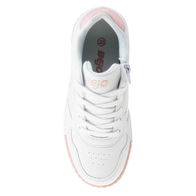Bejo Meisjes bates trainers UTIG2280_whitepinkyellow large
