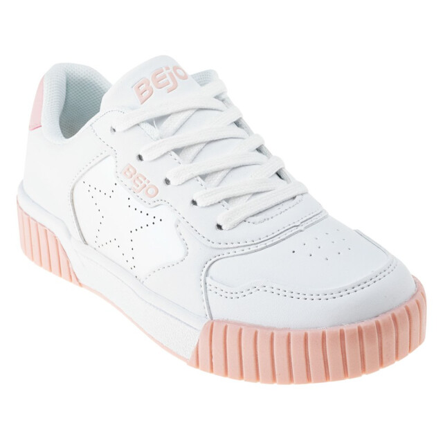 Bejo Meisjes bates trainers UTIG2280_whitepinkyellow large