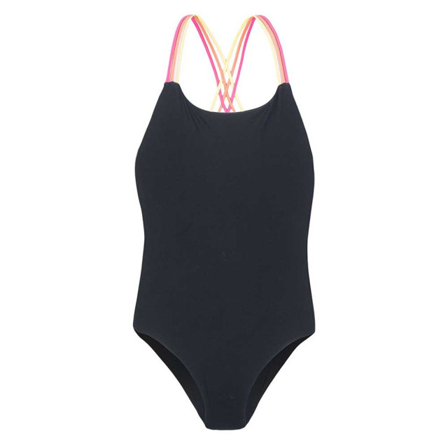 Aquawave Meisjes harma eendelig zwempak UTIG1085_blackfandangopink large