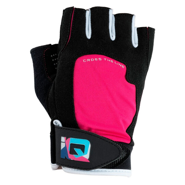 IQ Heren mill ii logo vingerloze handschoenen UTIG2132_blackpinkyarrowwhite large
