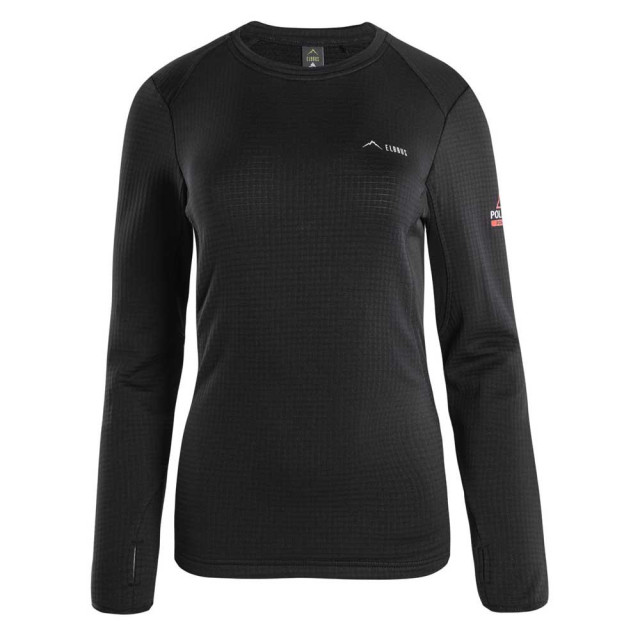 Elbrus Dames nadim grid polartech sweatshirt UTIG1912_black large