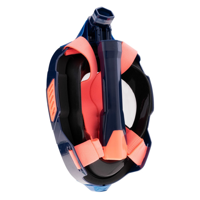 Aquawave Unisex volwassenen vizero volgelaats snorkel UTIG1943_bluenavyorange large