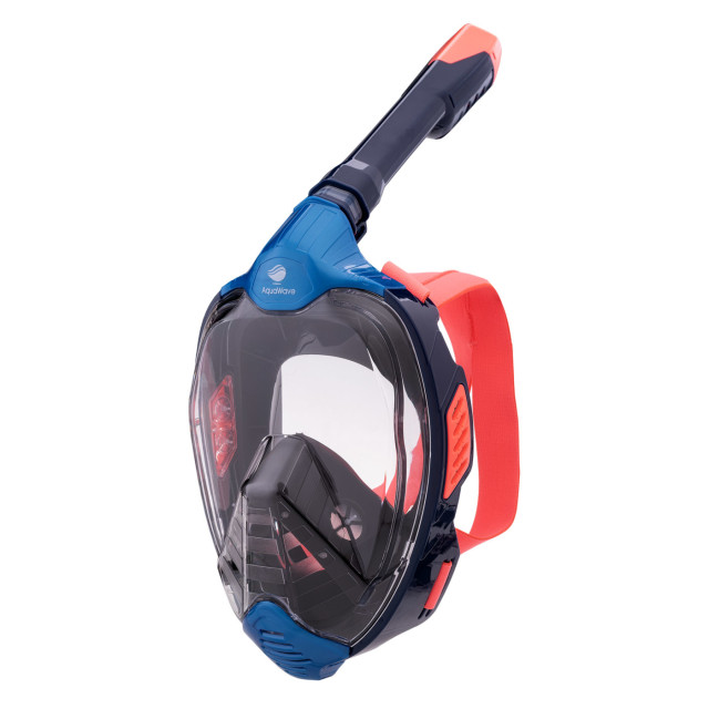 Aquawave Unisex volwassenen vizero volgelaats snorkel UTIG1943_bluenavyorange large