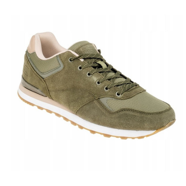 Magnum Heren radan suède trainers UTIG1907_olivedarkbeige large