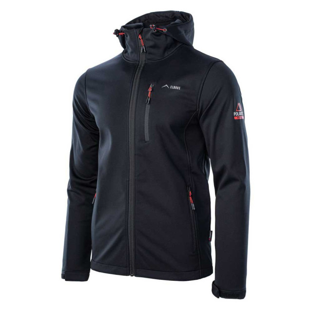 Elbrus Heren ifaro polartech soft shell jas UTIG1737_blackphantom large