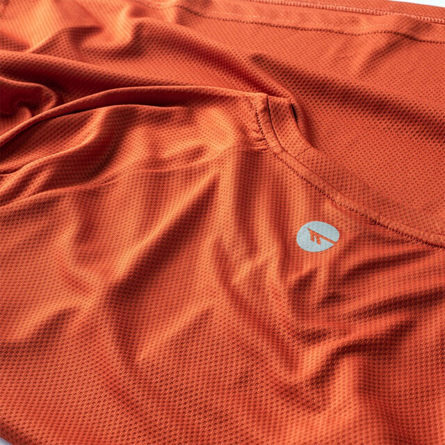 Hi-Tec Heren makkio training t-shirt UTIG174_rooibostea large