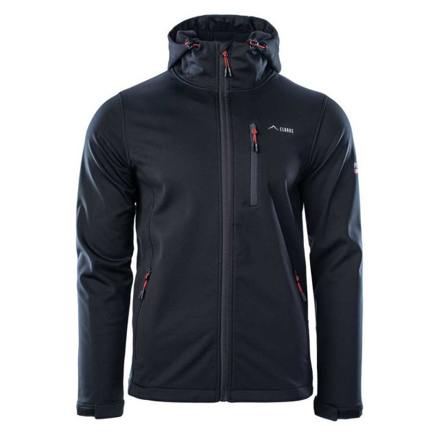 Elbrus Heren ifaro polartech soft shell jas UTIG1737_blackphantom large