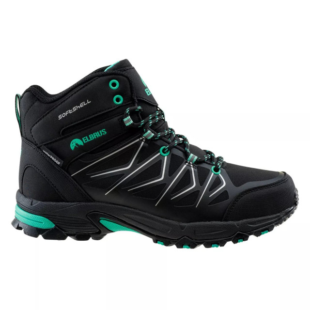 Elbrus Dames mabby waterdichte mid cut wandelschoenen UTIG1645_blackbiscaygreen large