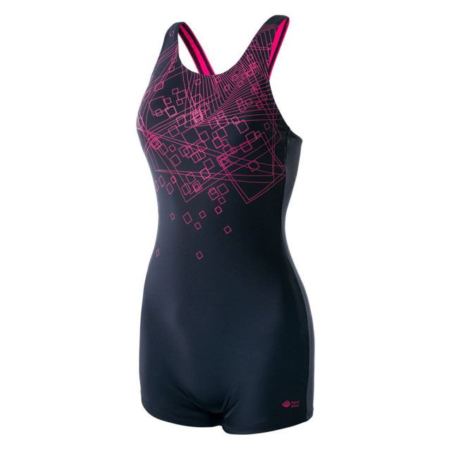 Aquawave Dames qarakuma ééndelig badpak UTIG1580_blackraspberrysorbetpink large