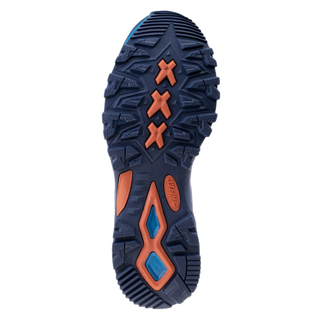 Hi-Tec Heren favet waterdichte trainers UTIG1443_navybluedarkorange large