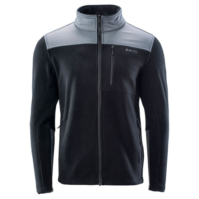 Hi-Tec Heren huasco ii fleece jas UTIG1417_blackirongate large