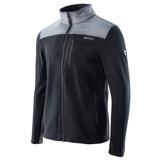 Hi-Tec Heren huasco ii fleece jas UTIG1417_blackirongate large