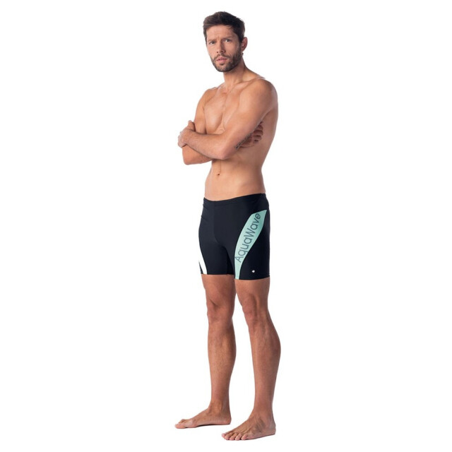 Aquawave Heren fiero zwemshort UTIG1349_blackspringbouquet large