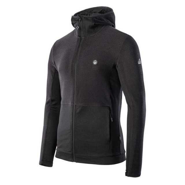 Elbrus Heren bessan polartec full zip hoodie UTIG1365_blackphantom large