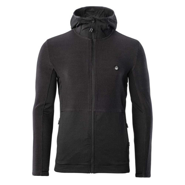 Elbrus Heren bessan polartec full zip hoodie UTIG1365_blackphantom large