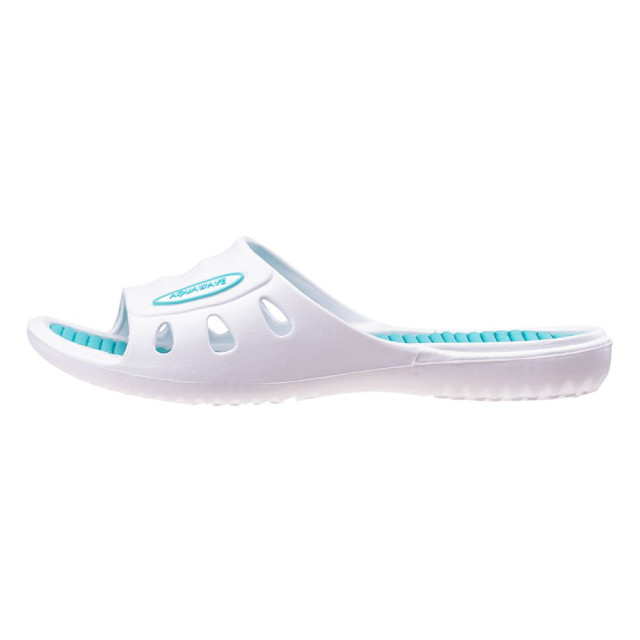 Aquawave Dames manusa sliders UTIG1214_whiteturquoise large