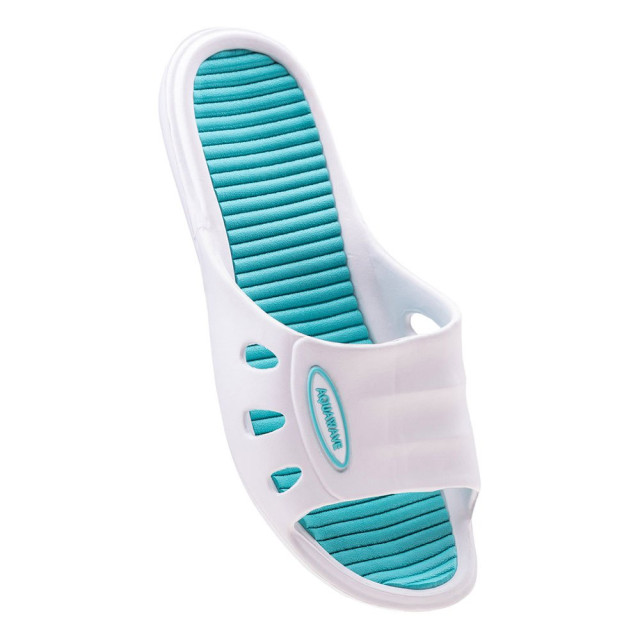 Aquawave Dames manusa sliders UTIG1214_whiteturquoise large