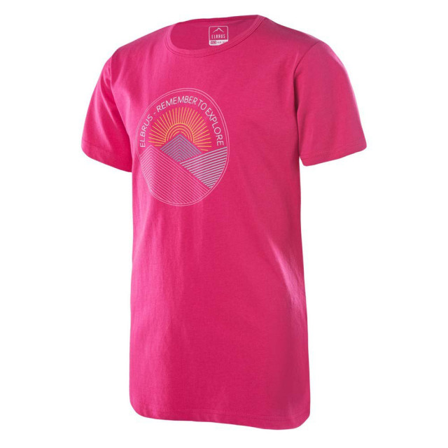 Elbrus Meisjes karit t-shirt UTIG1184_pinkpeacock large