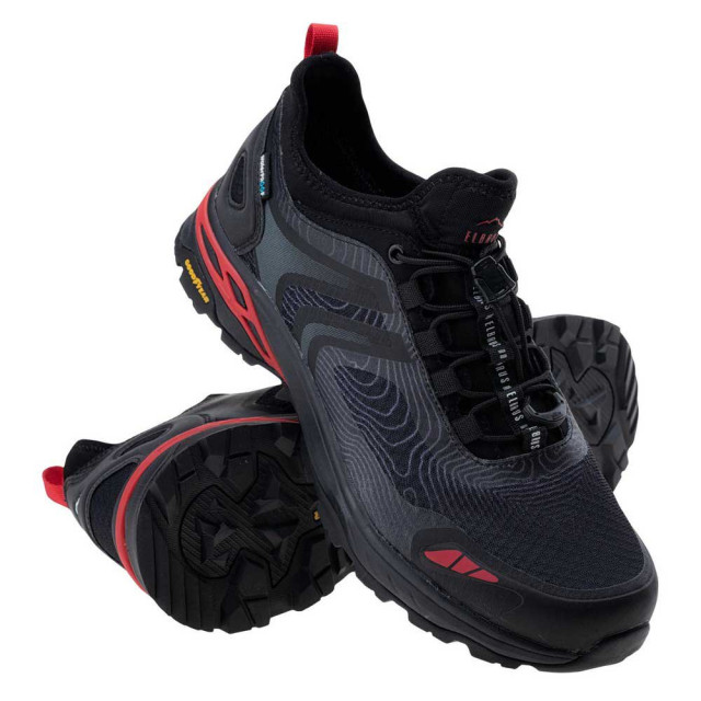 Elbrus Heren milkar waterdichte wandelschoenen UTIG1188_blackcastlerockflamesecret large