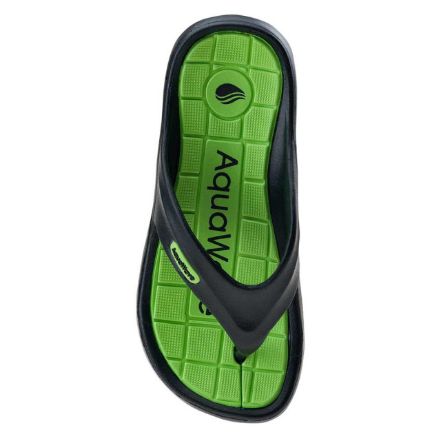 Aquawave Kinder/kinder ilamos slippers UTIG1185_blackgreen large