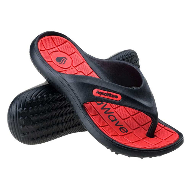 Aquawave Kinder/kinder ilamos slippers UTIG1185_blackred large