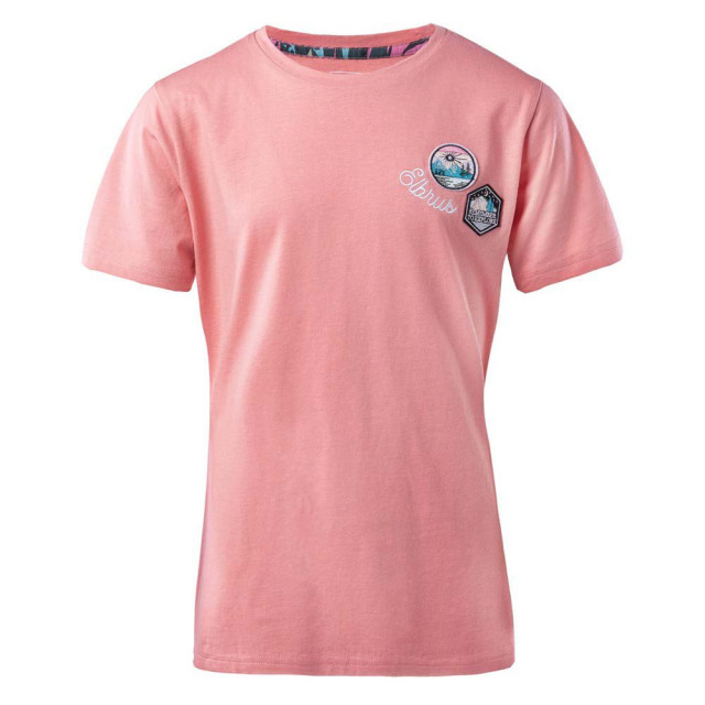 Elbrus Meisjes ukaja ii t-shirt UTIG1143_flamingopink large