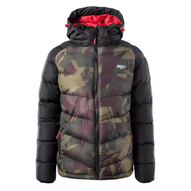 Bejo Jongens baldey camo gewatteerde jas UTIG1095_blackdeepdepthsmoro large