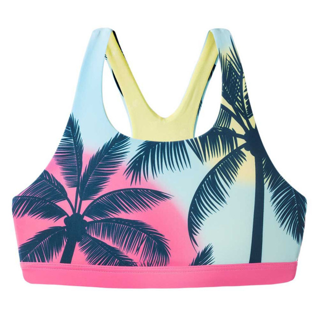 Aquawave Meisjes rodani palm bikini top UTIG767_bluepinkyellow large