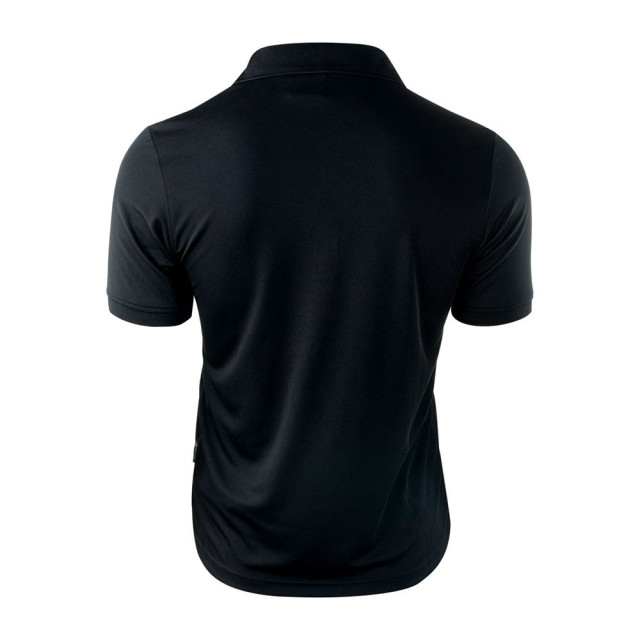 Hi-Tec Heren polo shirt met contrast paneel UTIG309_blacksilver large