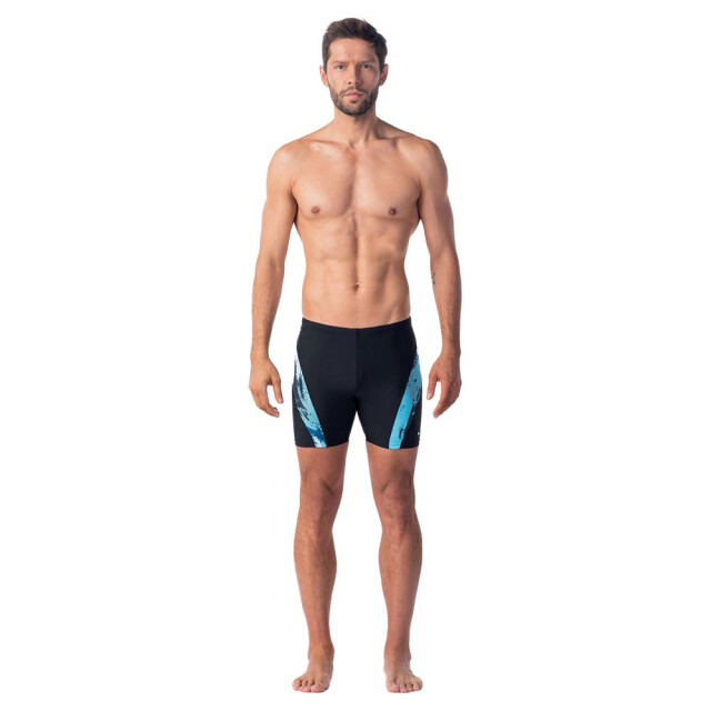 Aquawave Heren fiero zee print zwemshort UTIG1352_black large