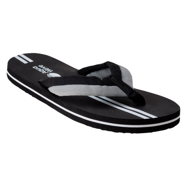 Aquawave Herenslippers aquatro stripe detail UTIG1366_blackwhite large