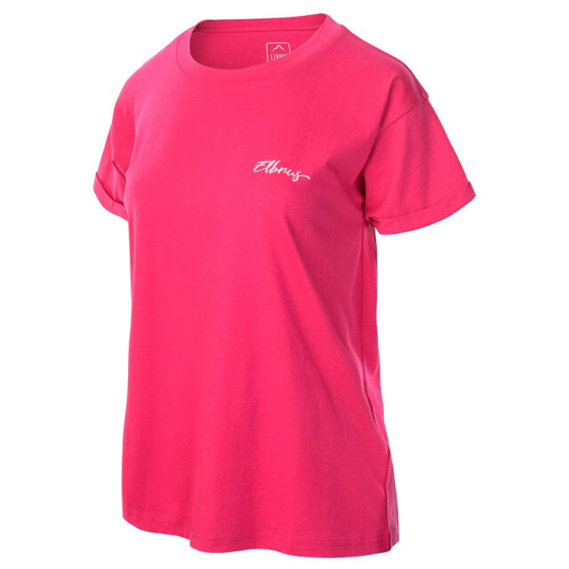 Elbrus Dames mette t-shirt UTIG1169_pinkpeacock large