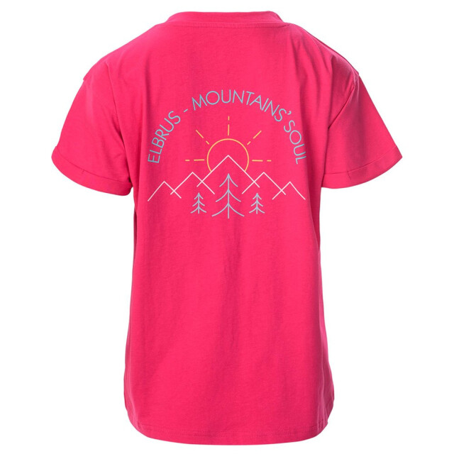 Elbrus Dames mette t-shirt UTIG1169_pinkpeacock large