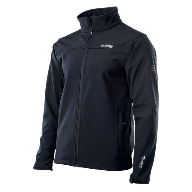 Hi-Tec Heren lingen soft shell jas UTIG510_blackblack large