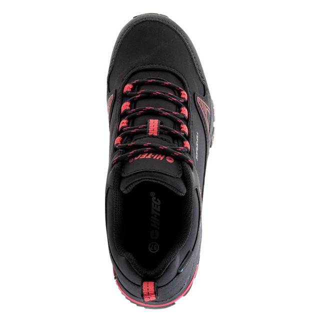 Hi-Tec Dames hapiter waterdichte lage wandelschoenen UTIG225_blackpersianred large