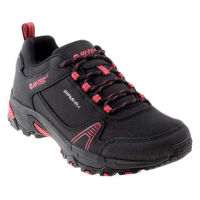 Hi-Tec Dames hapiter waterdichte lage wandelschoenen UTIG225_blackpersianred large