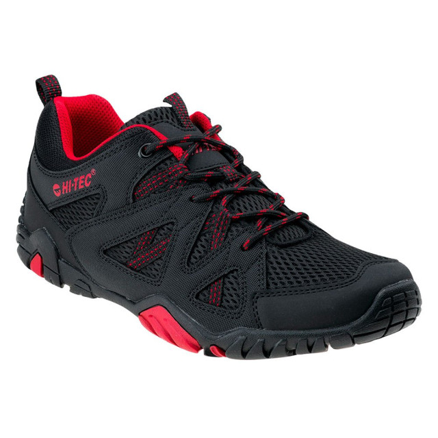 Hi-Tec Herenschoenen met rango logo UTIG1427_blackred large