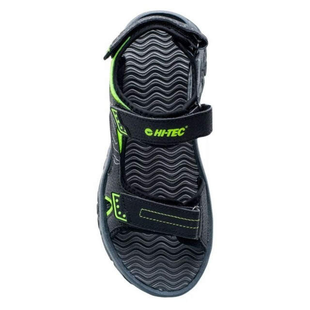 Hi-Tec Kinder/kinder menar sandalen UTIG1003_blackdarkgreylime large