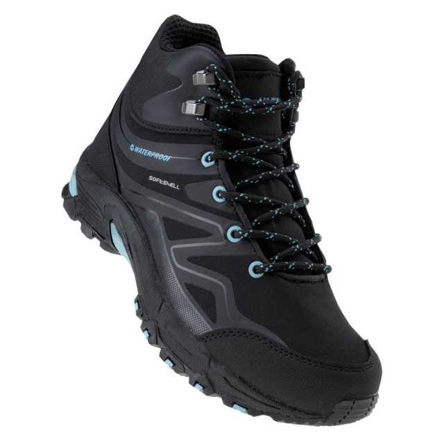 Hi-Tec Dames hendon waterdichte mid cut wandelschoenen UTIG1092_blackskyblue large