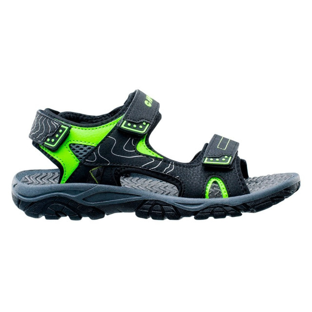 Hi-Tec Kinder/kinder menar sandalen UTIG1003_blackdarkgreylime large