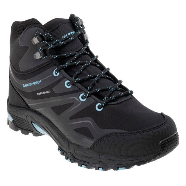 Hi-Tec Dames hendon waterdichte mid cut wandelschoenen UTIG1092_blackskyblue large