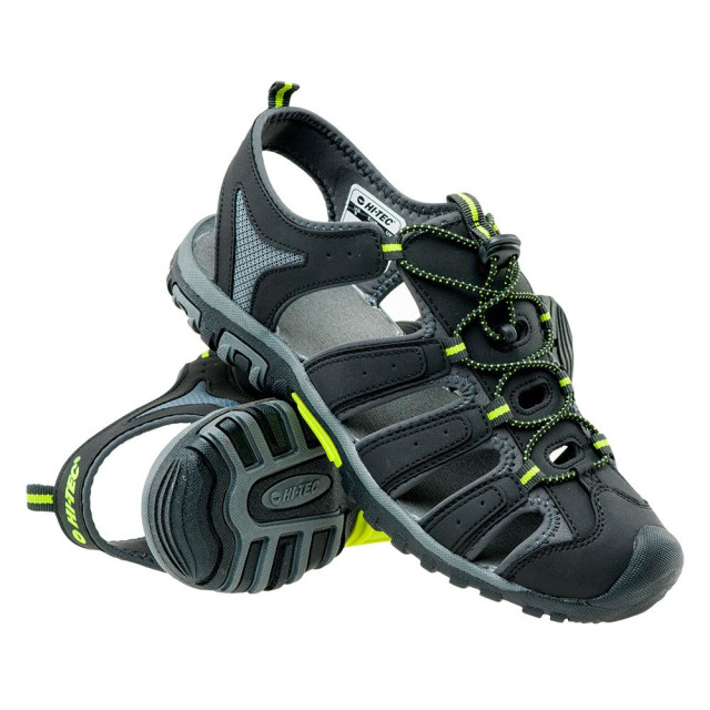 Hi-Tec Heren eritio sandalen UTIG1430_blacklime large