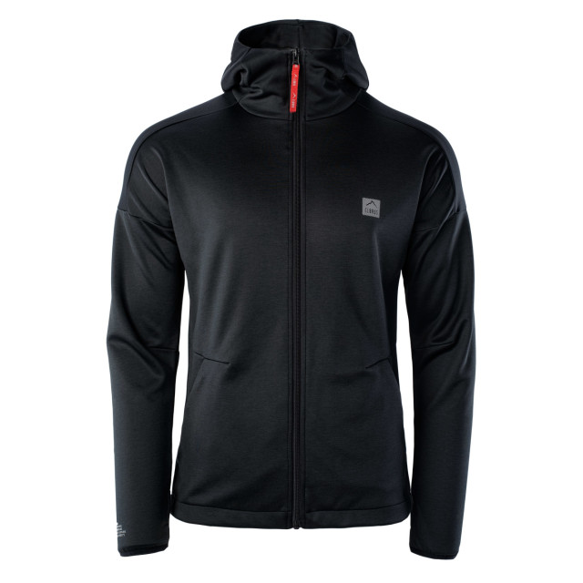 Elbrus Heren mamore full zip hoodie UTIG1527_blackflamescarlet large