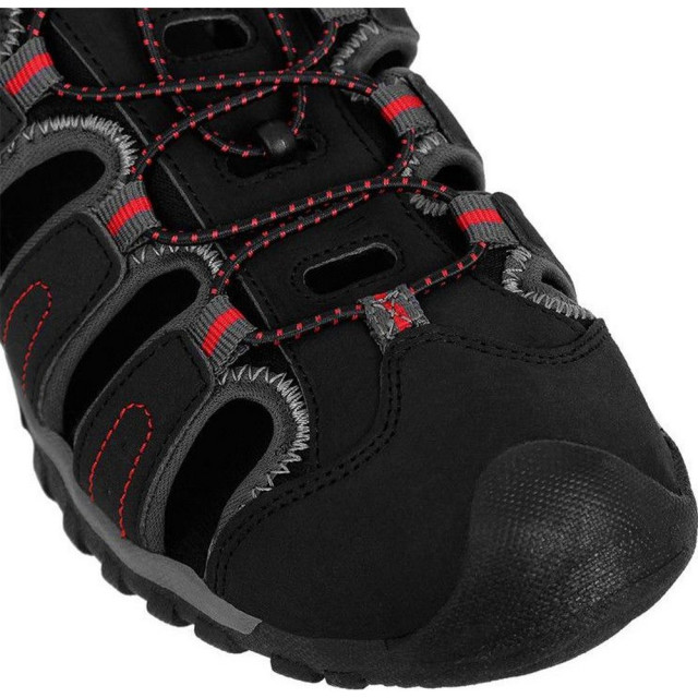 Hi-Tec Heren tiore logo sandalen UTIG944_blackdarkgreyred large