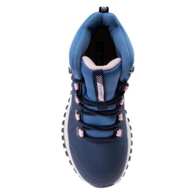 Hi-Tec Dames harrow mid cut wandelschoenen UTIG921_navysmokeybluepink large