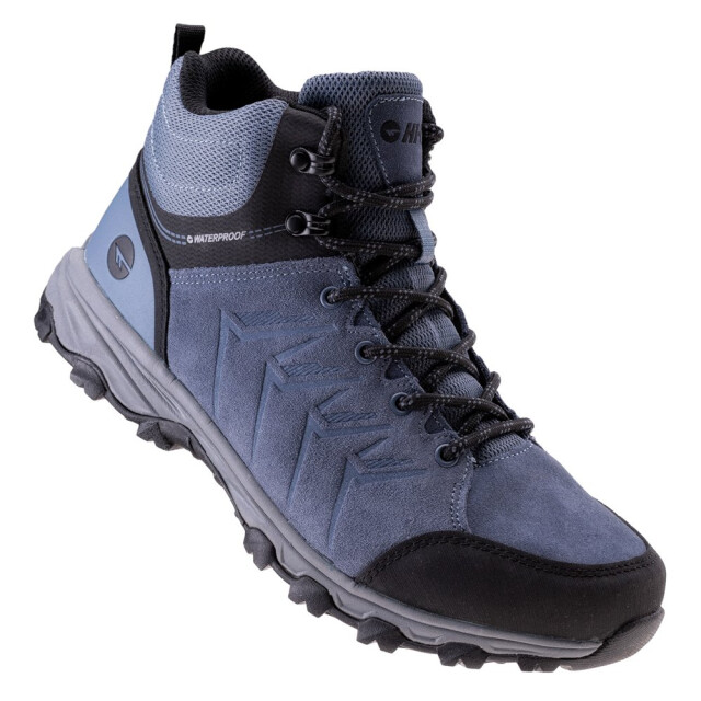 Hi-Tec Heren helone suede mid cut wandelschoenen UTIG825_smokeblueblack large